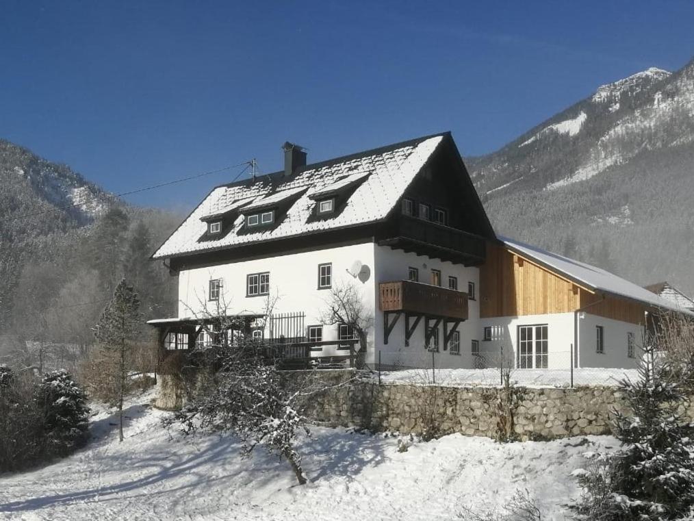 Апартаменты Haus Enzian Хинтерстодер Экстерьер фото