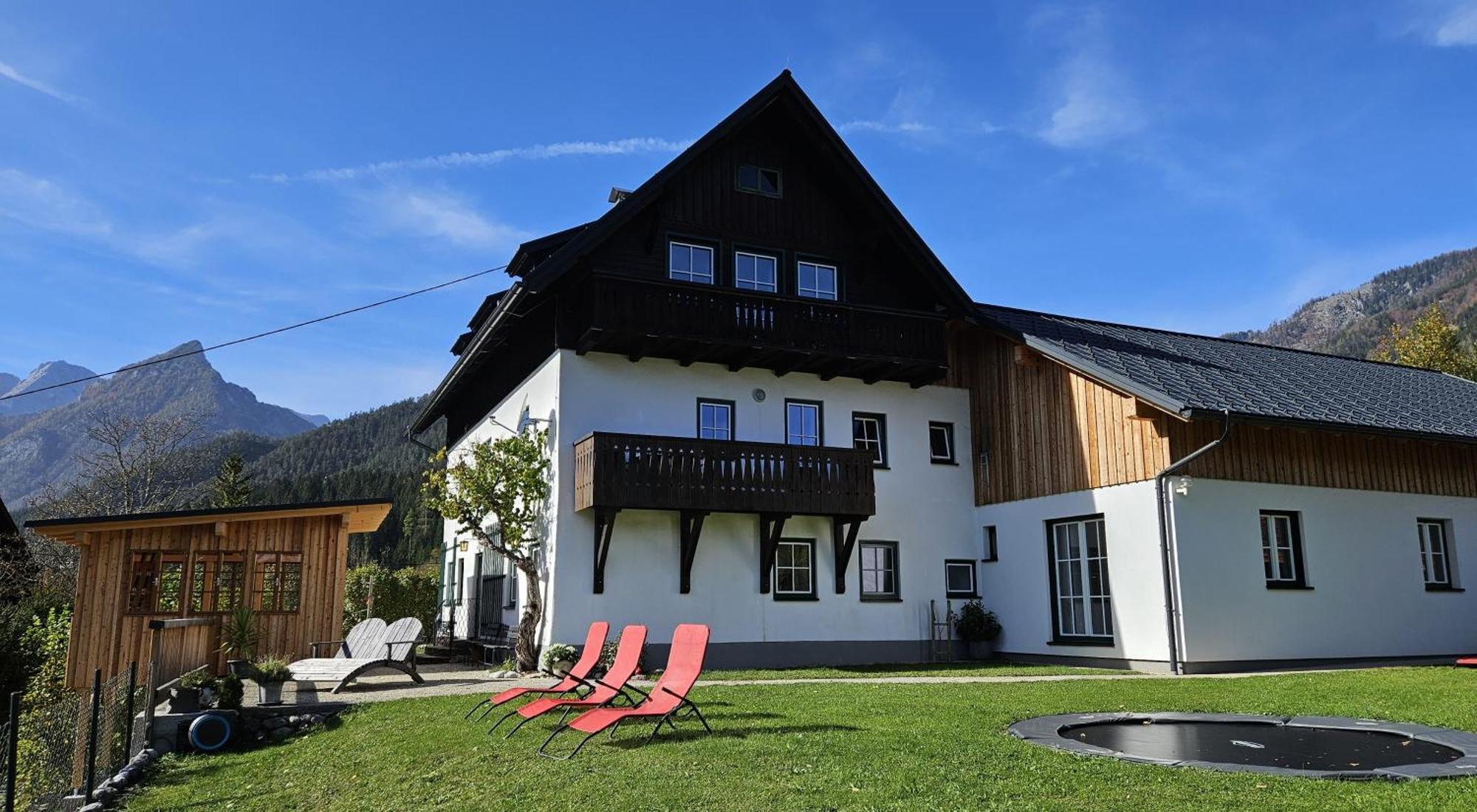 Апартаменты Haus Enzian Хинтерстодер Экстерьер фото